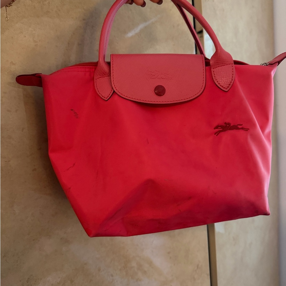 Longchamp Vibrant Red Handbag